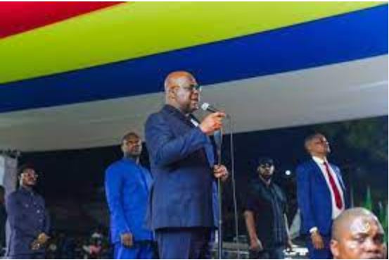 Tshisekedi yongeye kubwira abaturage be ko ahanganye na Perezida Kagame