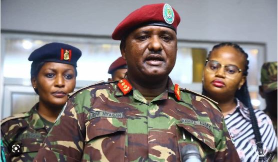 Gen. Jeff Nyagah uyobora EACRF yavuze icyo atekereza ku myanzuro yafatiwe M23