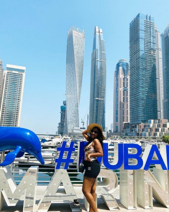 Queen Cha agiye gushyira hanze indirimbo yakoreye I Dubai nyuma yo kuva muri The Mane[AMAFOTO]