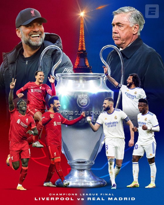 Ninde uzakijyana!!!!: Ibyo wamenya kuri Liverpool VS Real Madrid zihurira mu ntambara yo kwegukana UEFA Champions League 2022