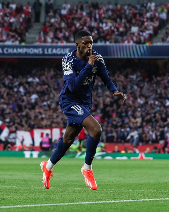 PSG yatsinze Arsenal mu mukino ubanza wa ½ cya UEFA Champions League