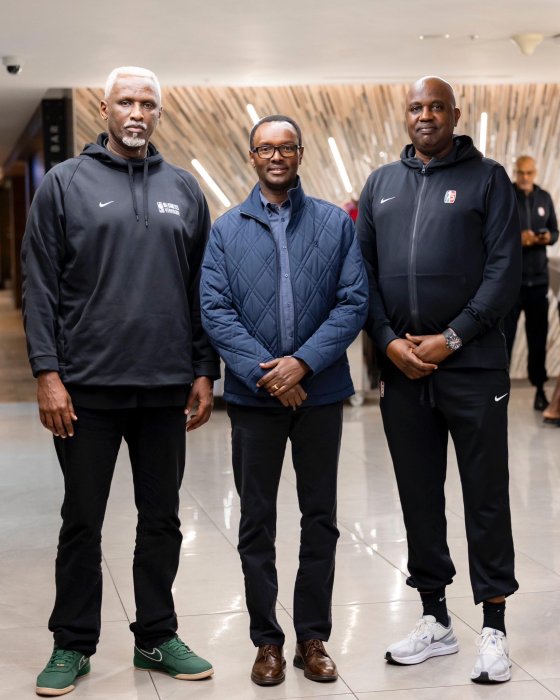 Amb. Hategekimana yasuye APR BBC yitegura imikino ya nyuma ya BAL 2025 (Amafoto)