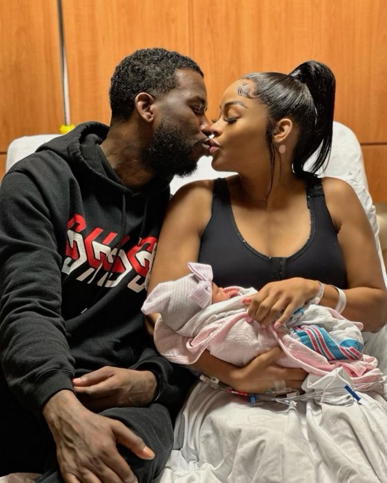 Gucci Mane n'umugore we bari mu byishimo byo kwibaruka ubuheta