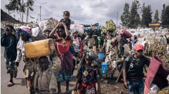 DRC:Raporo ya Amnesty yerekanye ko abarenga miliyoni 7 bakuwe mu byabo kubera amasasu 