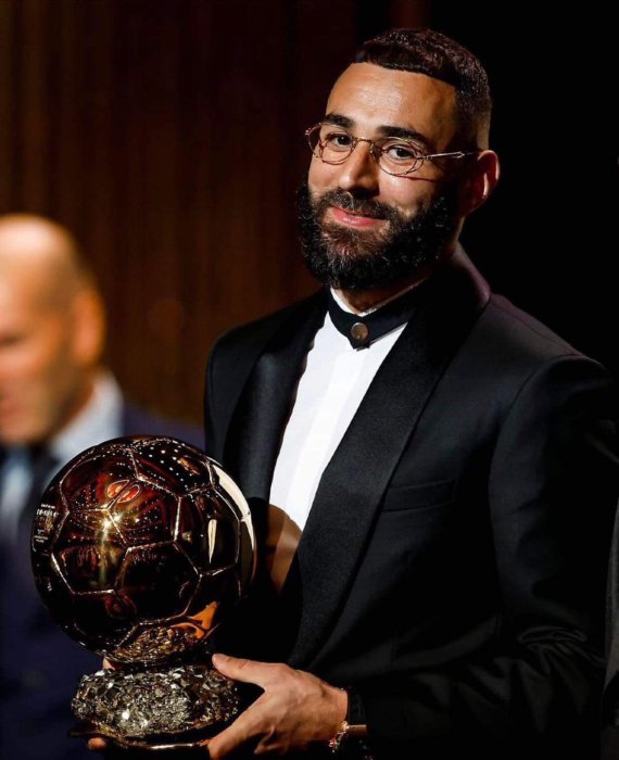 Karim Benzema yegukanye Ballon d'Or 2022