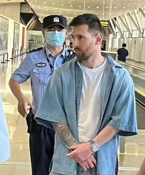 Uko Lionel Messi yatawe muri yombi na poilisi y'u Bushinwa 