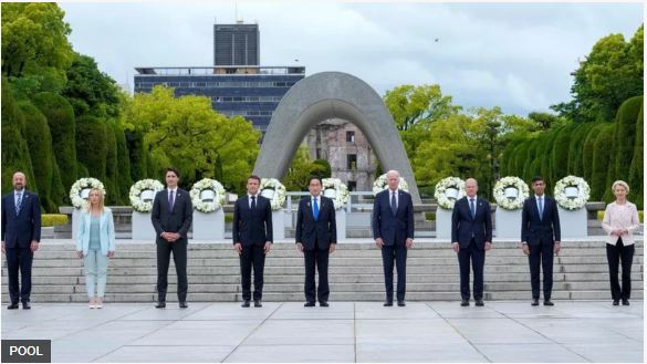 Amerika iratangaza ingamba nshya zo kubangamira Burusiya mu nama ya G7
