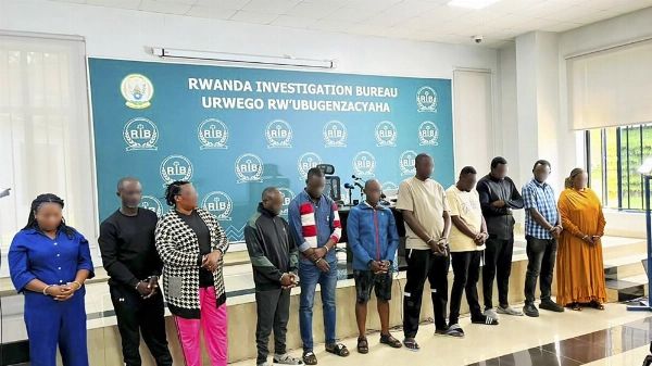 RIB yerekanye abantu 11 yafatiye mu kugurisha inzu n'ubutaka bitari ibyabo