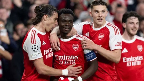 UEFA Champions League: Nyuma y'imyaka 20, Arsenal yageze ku mukino wa nyuma