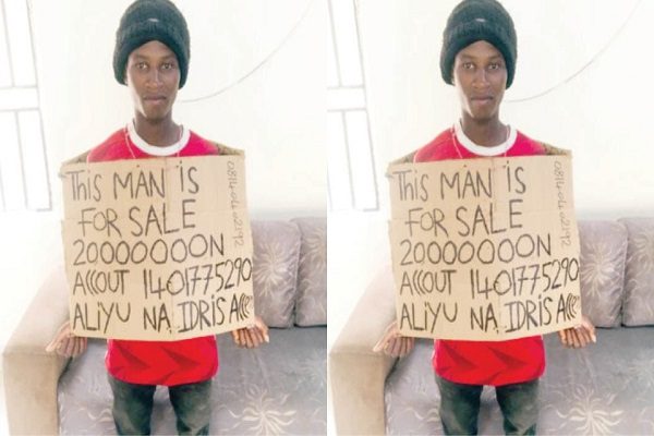 Umusore yagiye kwigurisha ku muhanda kubera ubukene bukabije arimo
