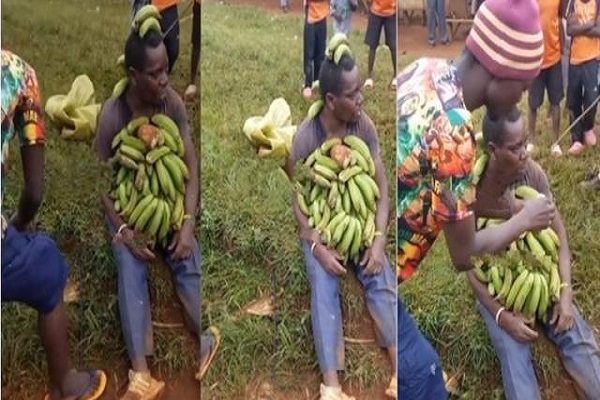 Yafashwe yiba igitoki ategekwa kugihekenya cyose ari kibisi