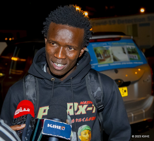 Umukinnyi mushya wa Rayon Sports yavuze amagambo akomeye akigera I Kigali