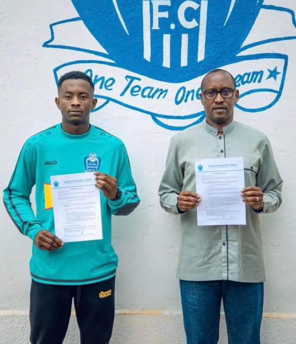 Rayon Sports yasinyishije abakinnyi 2 barimo umunyezamu wa Yanga SC