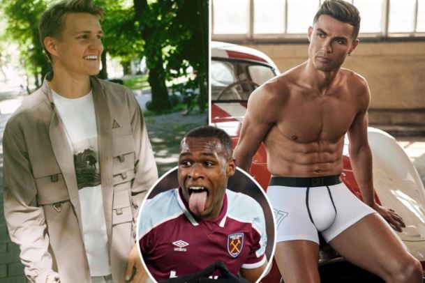 Hashyizwe hanze urutonde rw'abakinnyi bakurura abagore mu Bwongereza, Cristiano Ronaldo aratungurwa [AMAFOTO]
