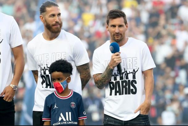 Ubushuti bwa Lionel Messi na Sergio Ramos bwaranze na nyuma yo guhurira muri PSG