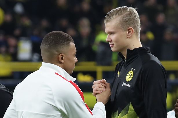 Thierry Henry yahishuye umukinnyi mwiza cyane hagati ya Haaland na Mbappé
