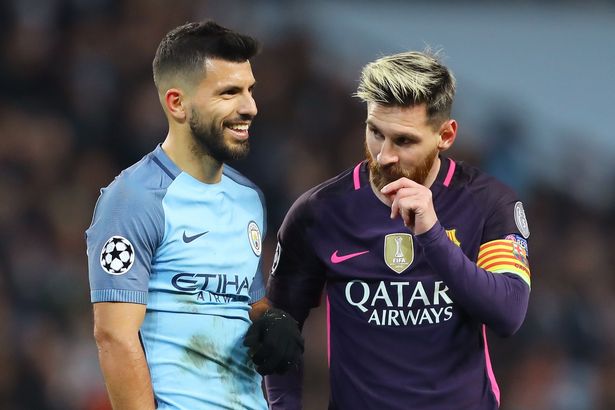 Sergio Aguero yateje impaka ndende kubera amarenga yaciye ko Messi agiye kuza muri Manchester City