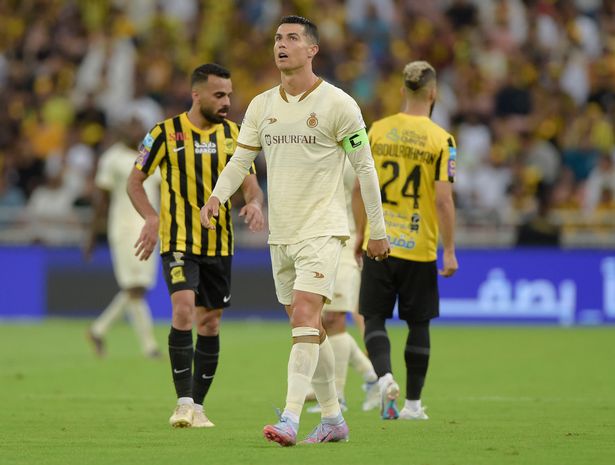 Abafana ba Al-Ittihad bakoze igikorwa cyarakaje cyane Cristiano Ronaldo
