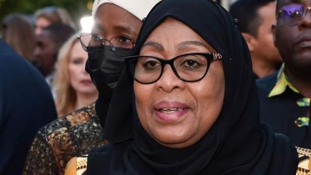 Perezida Samia yakoze amateka yitabira umunsi mukuru w'abatavuga rumwe n'ubutegetsi bwe