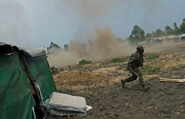 M23 yateye ibisasu byinshi mu mujyi wa Sake