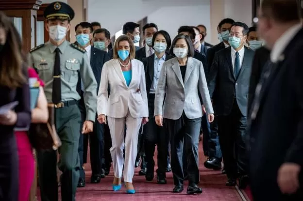 Ubushinwa bugiye kwerekaTaiwan yakiriye Pelosi wa USA ingufu zabwo 
