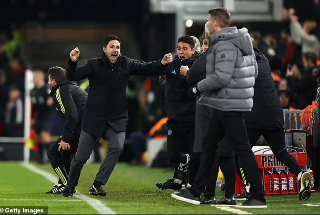 Ibyishimo bya Arteta byamugizeho ingaruka zikomeye