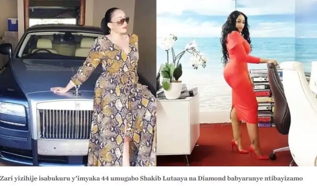Diamond na Shakib ntibitabira ibirori by'isabukuru y'umugore wabo Zari Hassan