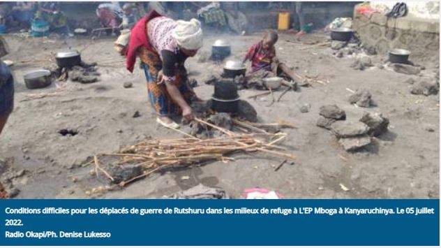 Ubushakashatsi bwa OCHA bwagaragaje ko abasaga miriyoni 2,1 batabona icyo kurya muri Congo y'Uburasirazuba