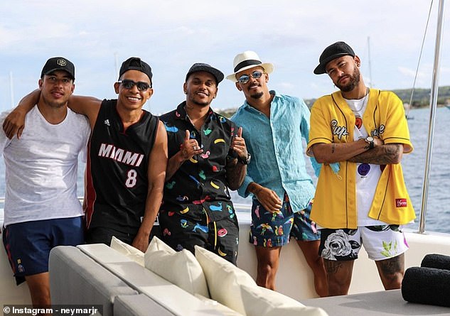 Neymar Jr na bagenzi be 2 banduriye Coronavirus mu biruhuko
