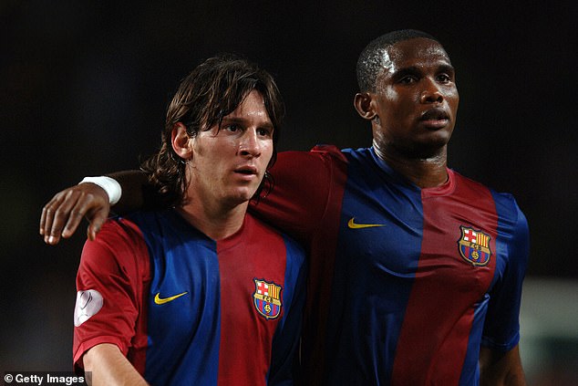Samuel Eto'o yasabye ikintu gitangaje FC Barcelona niramuka irekuye Messi