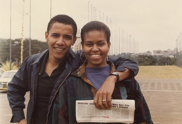 Hari igihe cyageze nkumva nasunika Barack Obama mu idirishya-Michelle Obama