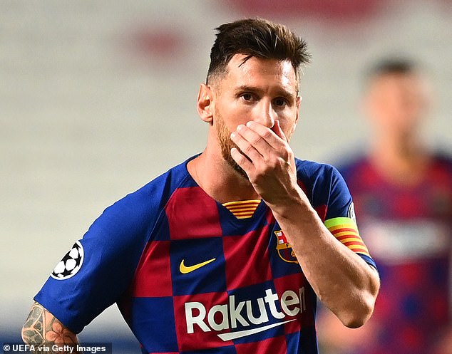 Lionel Messi yatangiye gushora intambara ku ikipe ya FC Barcelona