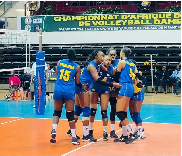 Volleyball: U Rwanda rwahagaritswe na Misiri muri 1/2 cy'Igikombe cy'Afurika