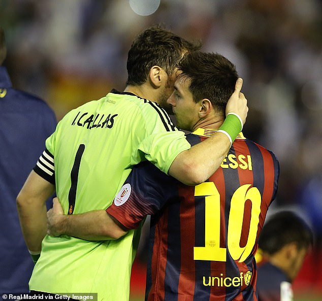 Lionel Messi yahaye ubutumwa Iker Casillas wasezeye ku mupira w'amaguru