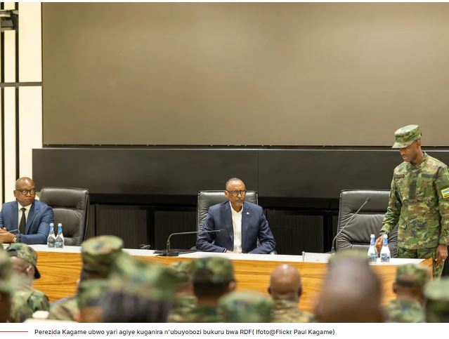 Ubutumwa busoza umwaka Perezida Kagame Yageneye Ingabo Z'u Rwanda 