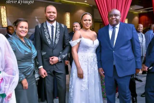Umukobwa wa Perezida Tshisekedi yarushinze [AMAFOTO]