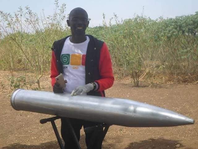 Umusore w'umunya Uganda yasabye Leta uruhushya rwo kugerageza Misile yikoreye