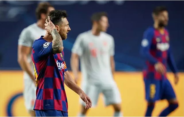 Ifoto ya Lionel Messi yigunze mu rwambariro yaciye ibintu ku mbuga nkoranyambaga