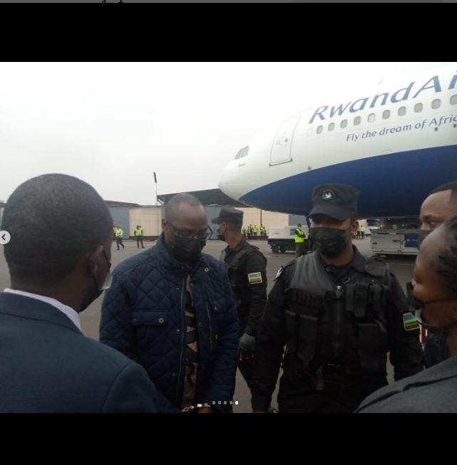 Micomyiza Jean Dieu ukekwaho kugira uruhare muri Jenoside yakorewe Abatutsi yoherejwe mu Rwanda[AMAFOTO]