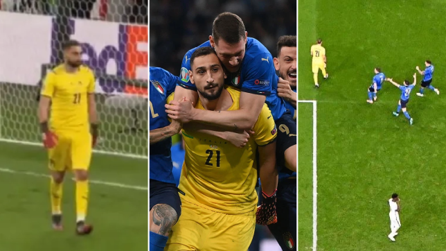 Gianluigi Donnarumma yavuze impamvu itangaje atishimiye gukuramo penaliti ya Saka