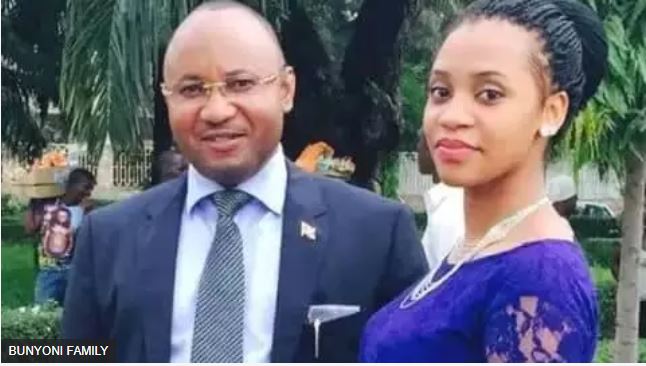 Umukobwa wa Gen Bunyoni yatangaje ko avugana na se ufunze n'abandi bo mu muryango we