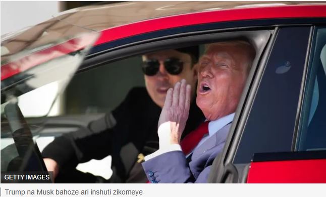 Trump yise 'ubupfapfa' igitekerezo cy'ishyaka rishya rya Musk 