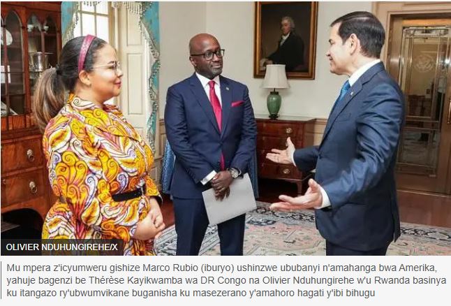 DR Congo – Rwanda: 'Amahoro azazana n'amasezerano ya miliyari z'amadorari' - Amerika