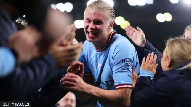 Guardiola yashimagije umukinnyi we Haaland uri kumufasha gutsinda bihoraho