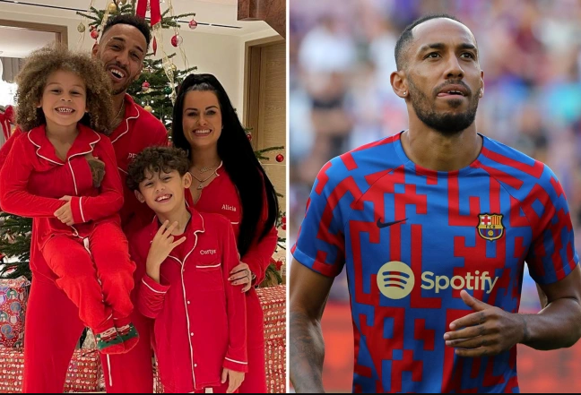 Yakubiswe icyuma!!!Uko Aubameyang n'umugore we bahohotewe n'abajura