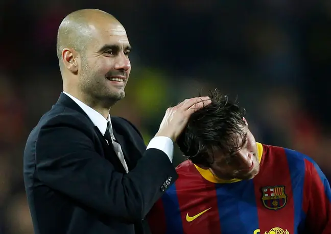 Lionel Messi yashinje Pep Guardiola kwica umupira w'amaguru