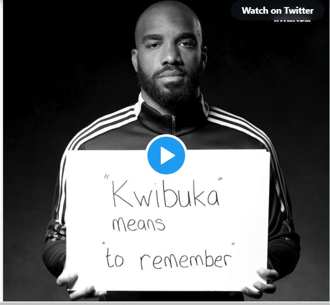 Abakinnyi ba Arsenal bifatanyije n'abanyarwanda Kwibuka Jenoside yakorewe Abatutsi 1994 