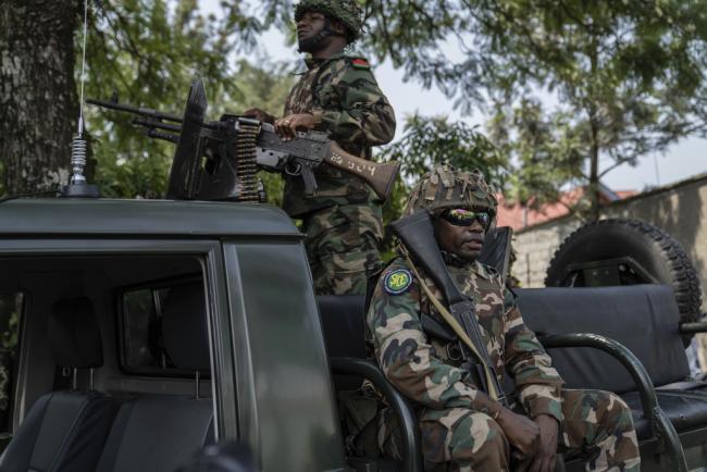 Goma:hatangiye imyitozo y'ingabo zirwanira mu mazi iyobowe na SAMIDRC