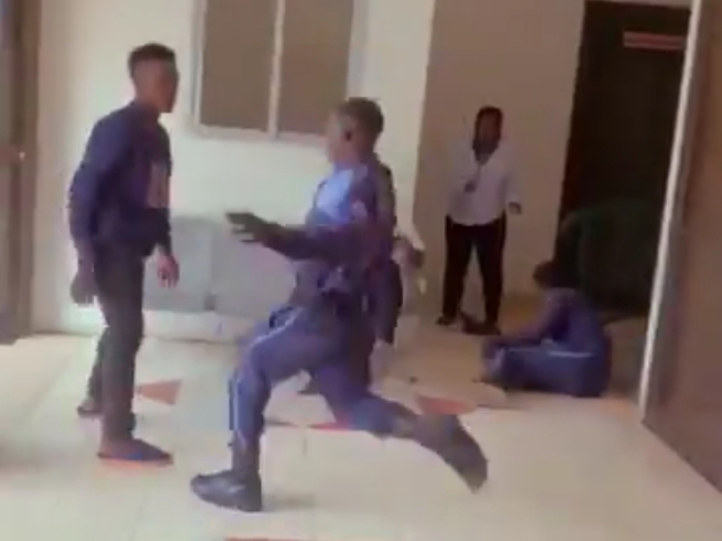 Polisi y'u Rwanda yafashe umunya-Liberia wahondaguye abasekirite bo muri kaminuza