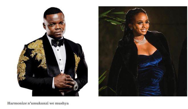 Dore umukunzi mushya wa Harmonize yerekanye 